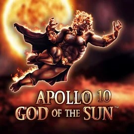 Apollo God of the Sun slot logo by Novomatic at Millioner Casino