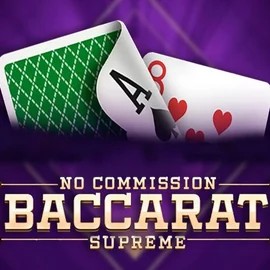 Baccarat Supreme slot visual from OneTouch Games available on millioneronline.com
