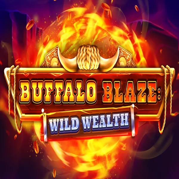 Buffalo Blaze Wild Wealth slot visual from OctoPlay available on millioneronline.com