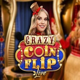 Crazy Coin Flip slot icon by Evolution, available at Millioner Casino