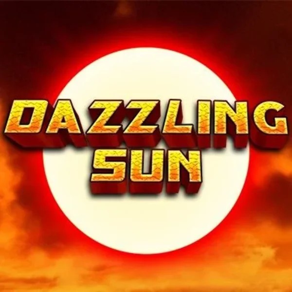 Slots logo of Dazzling Sun from Win Studios at Millioner Casino