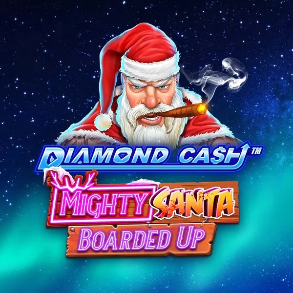 Diamond Cash Mighty Santa Boarded Up game by Greentube – logo hosted on Millioner Casino