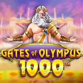 Gates of Olympus 1000 slot logo by Pragmatic Play at Millioner Casino