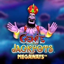 Genie Jackpots Megaways online game logo by Blueprint Gaming on millioneronline.com