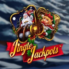 Jackpots logo of Jingle Jackpots from Dragon Gaming at Millioner Casino