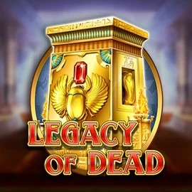Legacy of Dead logo by Play'n GO at Millioner Casino