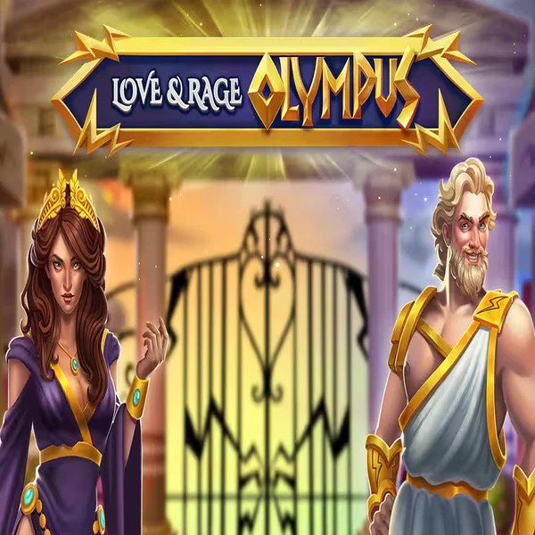 Slots logo of Love and Rage Olympus from Greentube at Millioner Casino