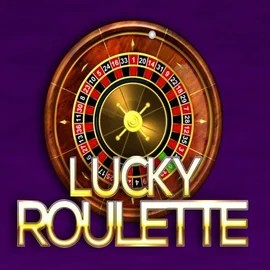 Lucky Roulette slot visual from Belatra Games available on millioneronline.com