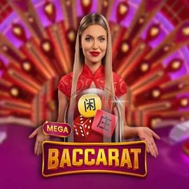 Try Mega Baccarat slot by Pragmatic Play on millioneronline.com – logo image