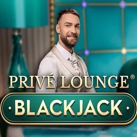 Privé Lounge Blackjack slot logo by Pragmatic Play at Millioner Casino