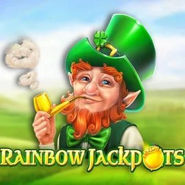 Rainbow Jackpots slot visual from Red Tiger Gaming available on millioneronline.com