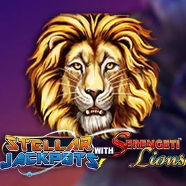 Stellar Jackpots with Serengeti Lions game by Lightning Box Game – logo hosted on Millioner Casino