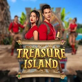 Treasure Island online game logo by Pragmatic Play on millioneronline.com