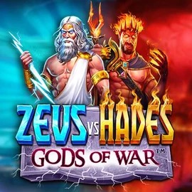 Zeus vs Hades: Gods of War slot logo by Pragmatic Play at Millioner Casino